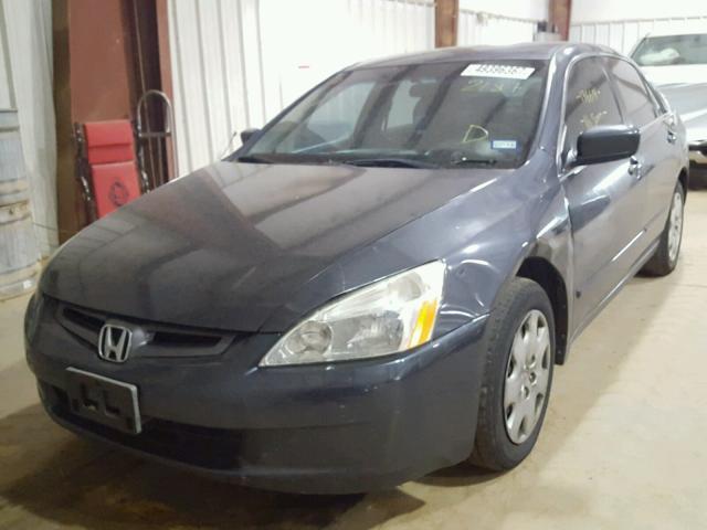 1HGCM66334A102187 - 2004 HONDA ACCORD LX BLUE photo 2