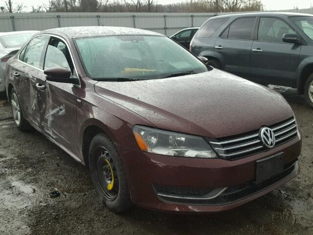 1VWAT7A37EC058655 - 2014 VOLKSWAGEN PASSAT S BURGUNDY photo 1