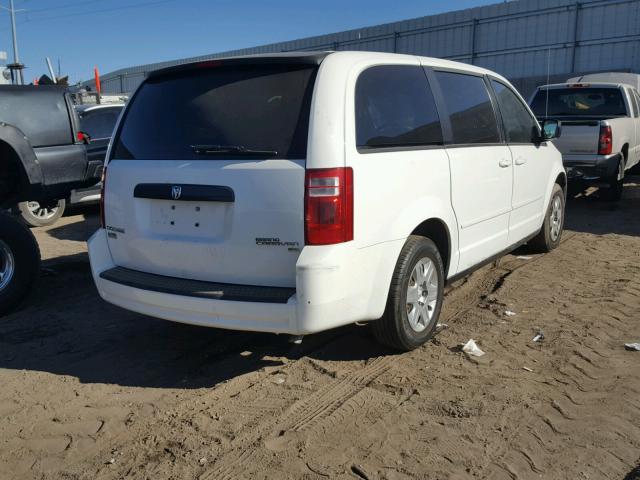 2D4RN4DE1AR326311 - 2010 DODGE GRAND CARA WHITE photo 4