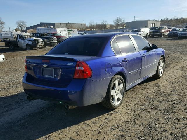 1G1ZW53106F165858 - 2006 CHEVROLET MALIBU SS ლურჯი ფოტო 4