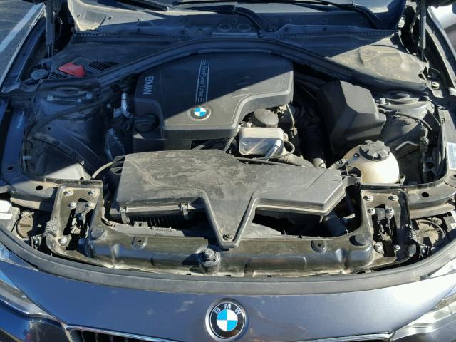 WBA3N3C51EF711182 - 2014 BMW 428 I CHARCOAL photo 7