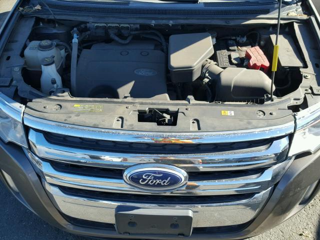 2FMDK4KC6DBA64652 - 2013 FORD EDGE LIMIT BROWN photo 7