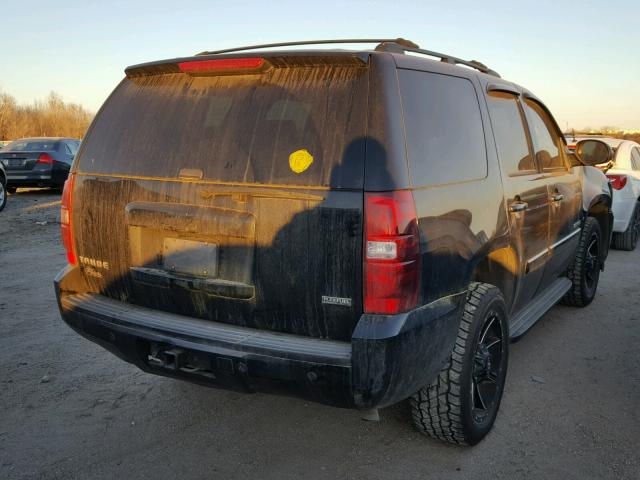 1GNFK13007R381285 - 2007 CHEVROLET TAHOE K150 BLACK photo 4