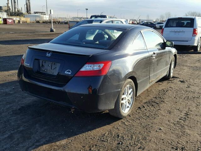 2HGFG11248H007344 - 2008 HONDA CIVIC DX BLACK photo 4