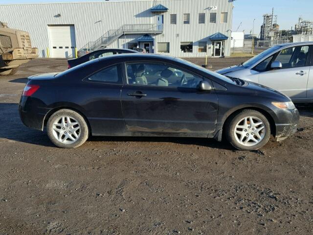 2HGFG11248H007344 - 2008 HONDA CIVIC DX BLACK photo 9