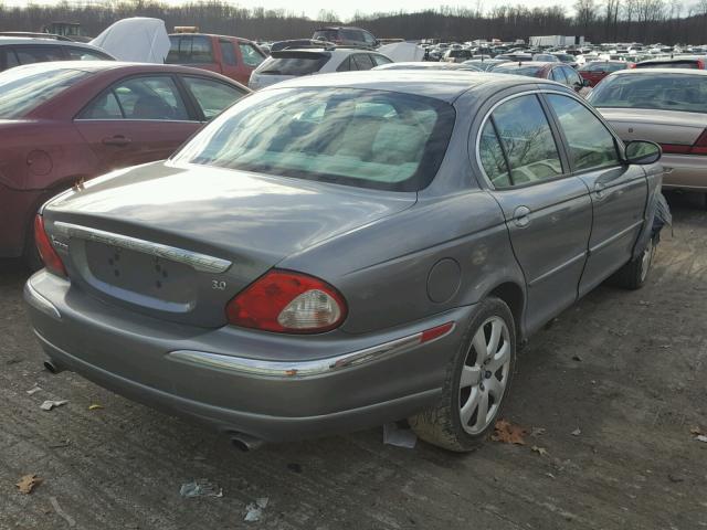 SAJWA51A65WE48179 - 2005 JAGUAR X-TYPE 3.0 GRAY photo 4