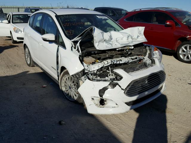 1FADP5BU2GL104420 - 2016 FORD C-MAX SEL WHITE photo 1