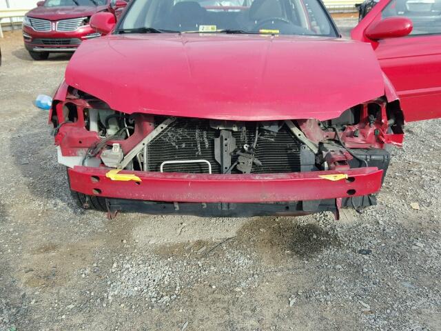 3N1AB51D16L454866 - 2006 NISSAN SENTRA SE- RED photo 9