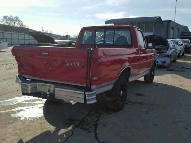 1FTDF15Y0SLB88038 - 1995 FORD F150 RED photo 4