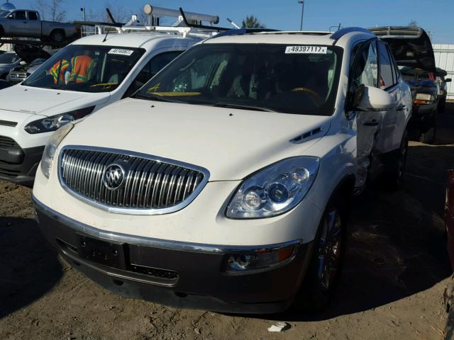 5GALVCED4AJ268090 - 2010 BUICK ENCLAVE CX WHITE photo 2