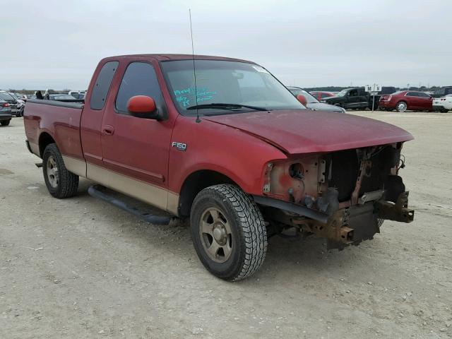 2FTZX172XYCA80198 - 2000 FORD F150 MAROON photo 1