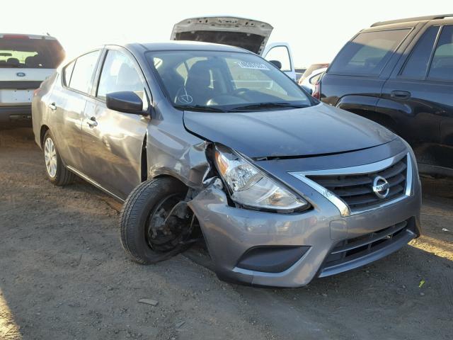 3N1CN7AP8GL820099 - 2016 NISSAN VERSA S GRAY photo 1