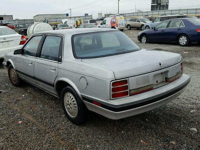 1G3AM54N6N6380574 - 1992 OLDSMOBILE CUTLASS CI SILVER photo 3