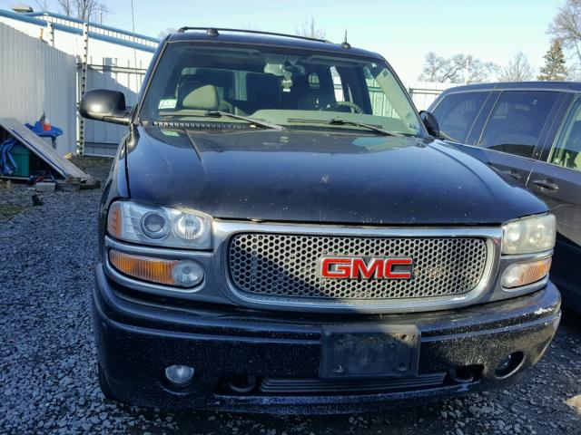 1GKEK63UX5J220382 - 2005 GMC YUKON DENA BLACK photo 9