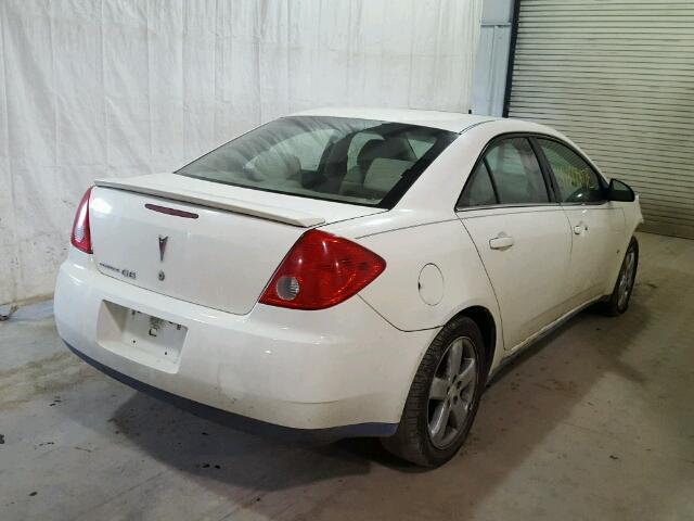 1G2ZG57B784132561 - 2008 PONTIAC G6 BASE WHITE photo 4