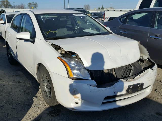 3N1AB6AP8CL637693 - 2012 NISSAN SENTRA 2.0 WHITE photo 1