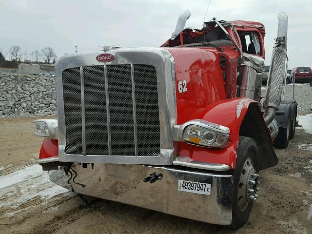 2XPXD49X1GM325424 - 2016 PETERBILT 389 RED photo 2