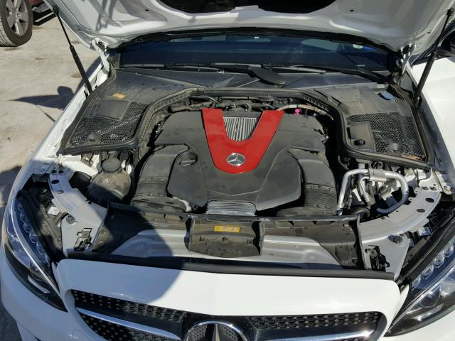 55SWF6EB7GU109488 - 2016 MERCEDES-BENZ C 450 4MAT WHITE photo 7