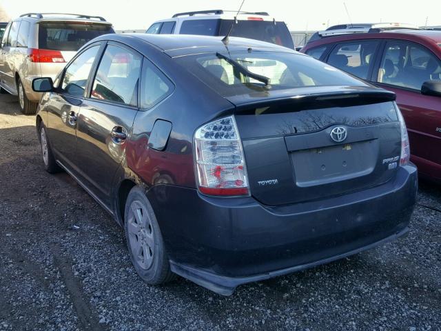 JTDKB20U773214686 - 2007 TOYOTA PRIUS GRAY photo 3