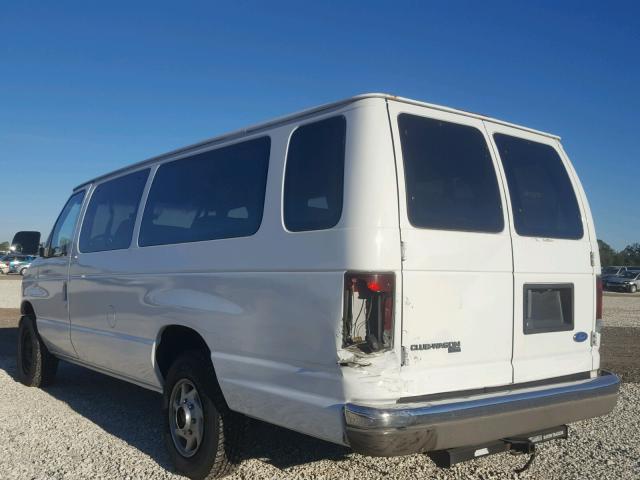 1FBJS31H8THB31708 - 1996 FORD ECONOLINE WHITE photo 3