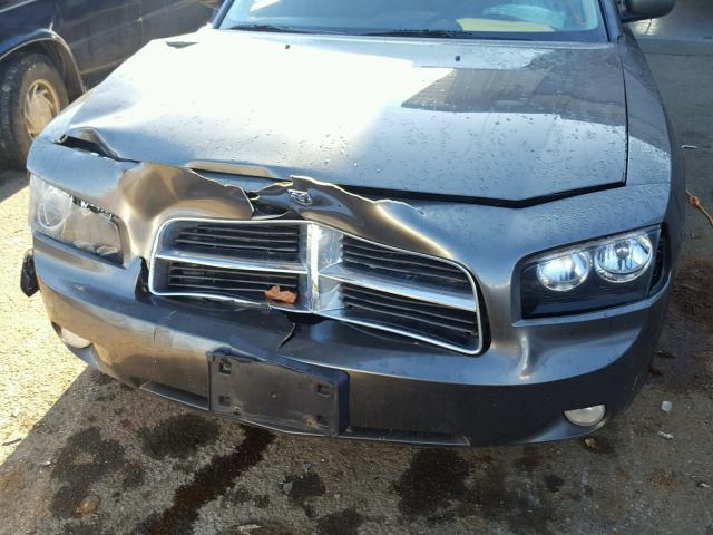 2B3CA3CV0AH197446 - 2010 DODGE CHARGER SX GRAY photo 9