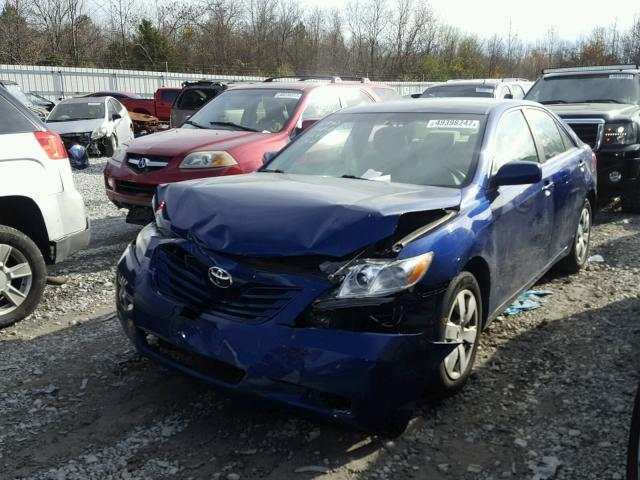 4T1BE46K99U375994 - 2009 TOYOTA CAMRY BASE BLUE photo 3