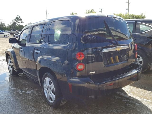 3GNDA13D96S531404 - 2006 CHEVROLET HHR LS Negro foto 3