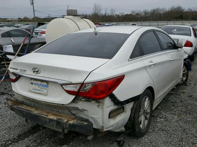 5NPEB4AC9BH251315 - 2011 HYUNDAI SONATA GLS WHITE photo 4