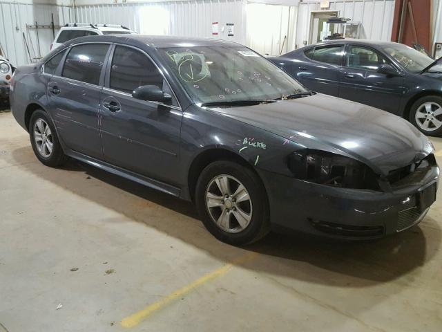 2G1WF5E33C1291443 - 2012 CHEVROLET IMPALA LS GRAY photo 1