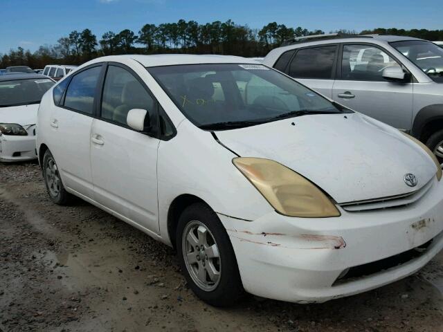 JTDKB22U940022695 - 2004 TOYOTA PRIUS WHITE photo 1