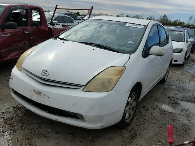 JTDKB22U940022695 - 2004 TOYOTA PRIUS WHITE photo 2