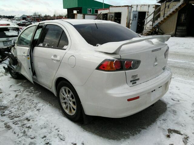 JA32V2FW8GU604852 - 2016 MITSUBISHI LANCER ES WHITE photo 3