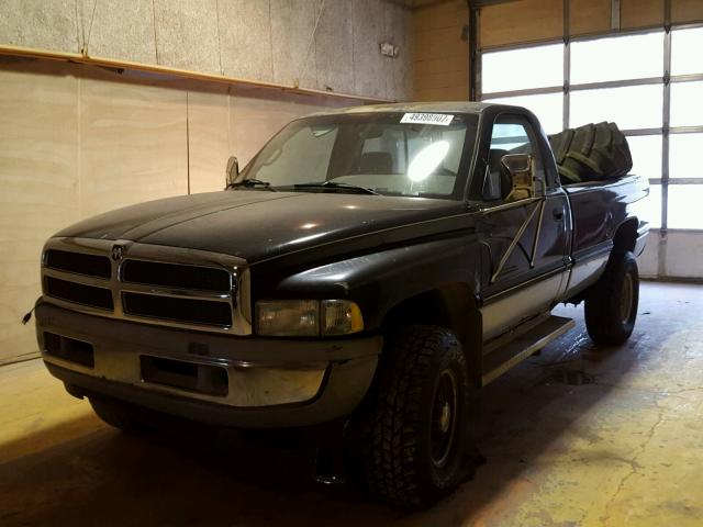 1B7KF26C4RS635633 - 1994 DODGE RAM 2500 BLACK photo 2