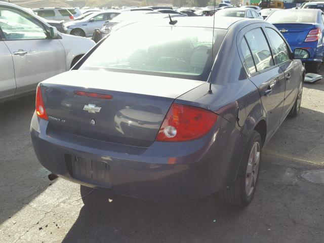 1G1AL58F587127856 - 2008 CHEVROLET COBALT LT GRAY photo 4