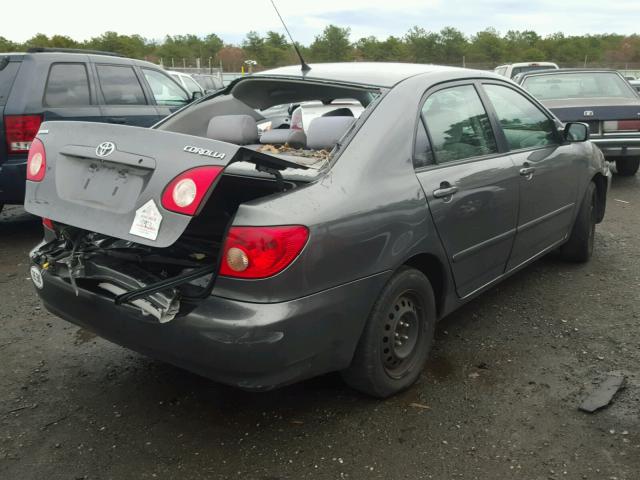 2T1BR32E06C656500 - 2006 TOYOTA COROLLA CE GRAY photo 4