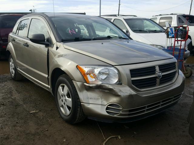 1B3HB28B68D532843 - 2008 DODGE CALIBER TAN photo 1