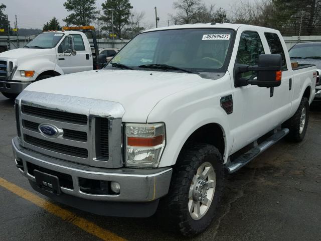 1FTSW21R69EA44648 - 2009 FORD F250 SUPER WHITE photo 2