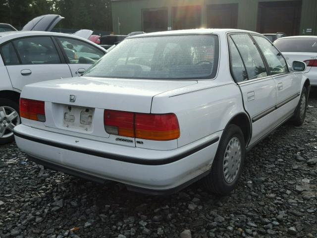 1HGCB7555PA171983 - 1993 HONDA ACCORD LX WHITE photo 4