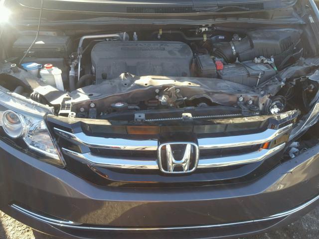 5FNRL5H62GB088243 - 2016 HONDA ODYSSEY EX GRAY photo 7