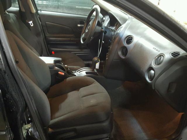 2G2WP552X81125962 - 2008 PONTIAC GRAND PRIX BLACK photo 5