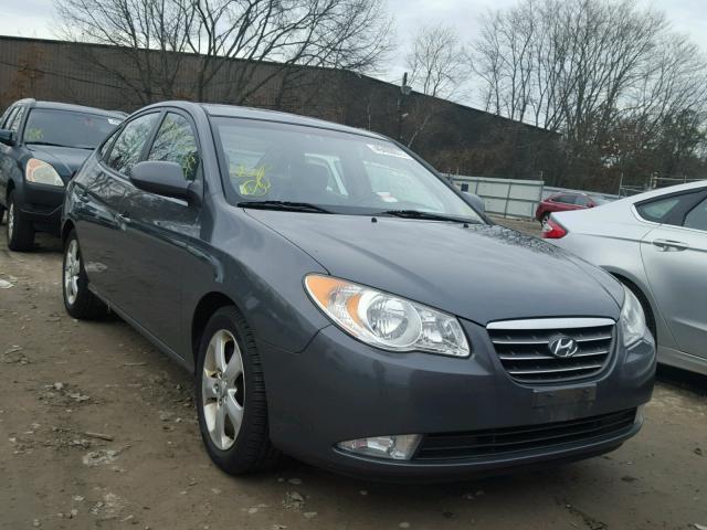 KMHDU46D47U176555 - 2007 HYUNDAI ELANTRA GL GRAY photo 1