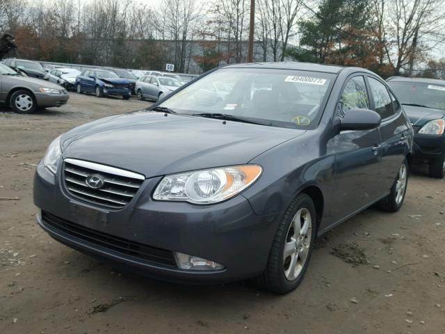 KMHDU46D47U176555 - 2007 HYUNDAI ELANTRA GL GRAY photo 2