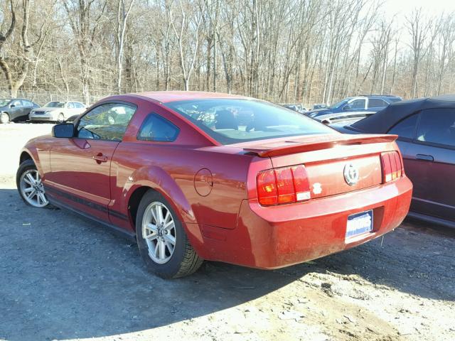 1ZVHT80N785119633 - 2008 FORD MUSTANG RED photo 3