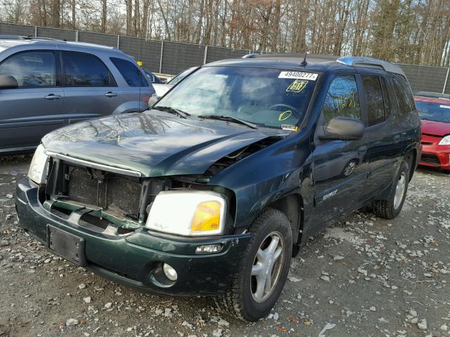 1GKET12S846173757 - 2004 GMC ENVOY XUV GREEN photo 2