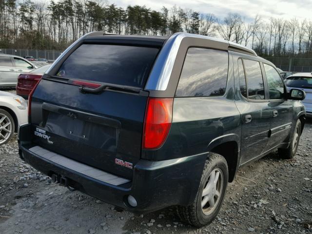 1GKET12S846173757 - 2004 GMC ENVOY XUV GREEN photo 4