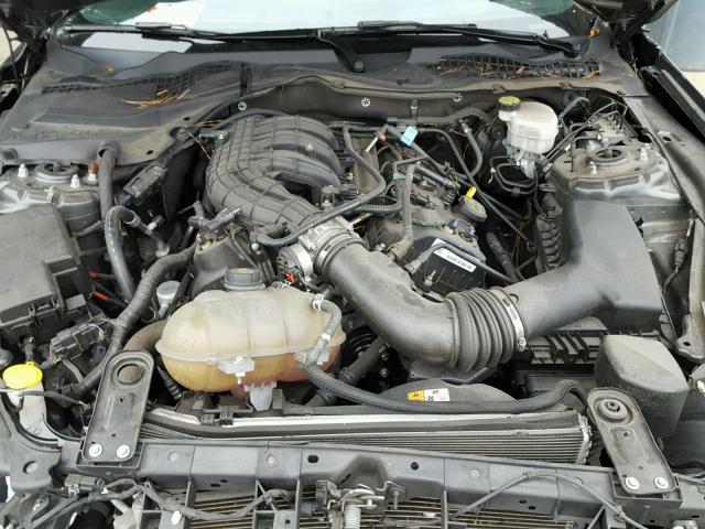 1FA6P8AM1F5306955 - 2015 FORD MUSTANG GRAY photo 7