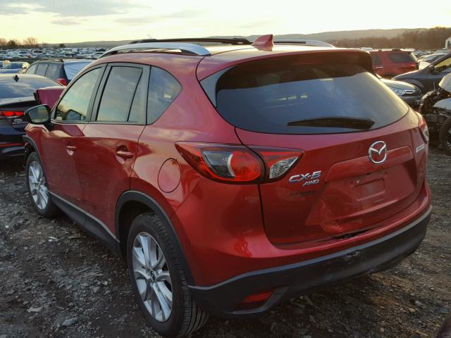 JM3KE4DY5F0509910 - 2015 MAZDA CX-5 GT RED photo 3