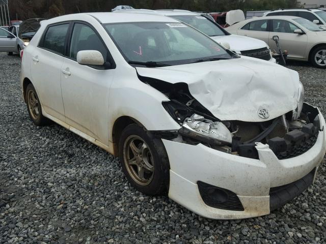 2T1KU4EE6AC327339 - 2010 TOYOTA COROLLA MA WHITE photo 1