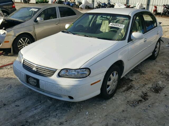 1G1ND52MXWY176645 - 1998 CHEVROLET MALIBU WHITE photo 2