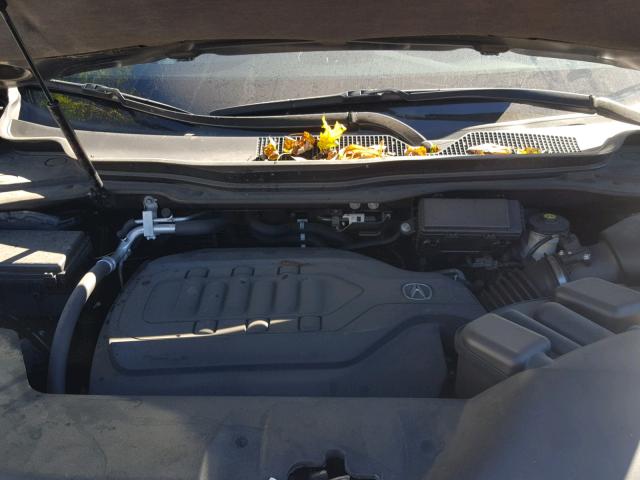 5FRYD4H4XGB046127 - 2016 ACURA MDX TECHNO GRAY photo 7